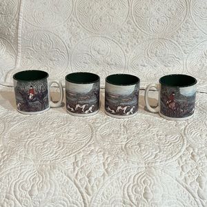 Flowers Bogart mugs, set‎ of 4